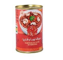 گیلانی کنسرو لوبیا با قارچ 380 گرم